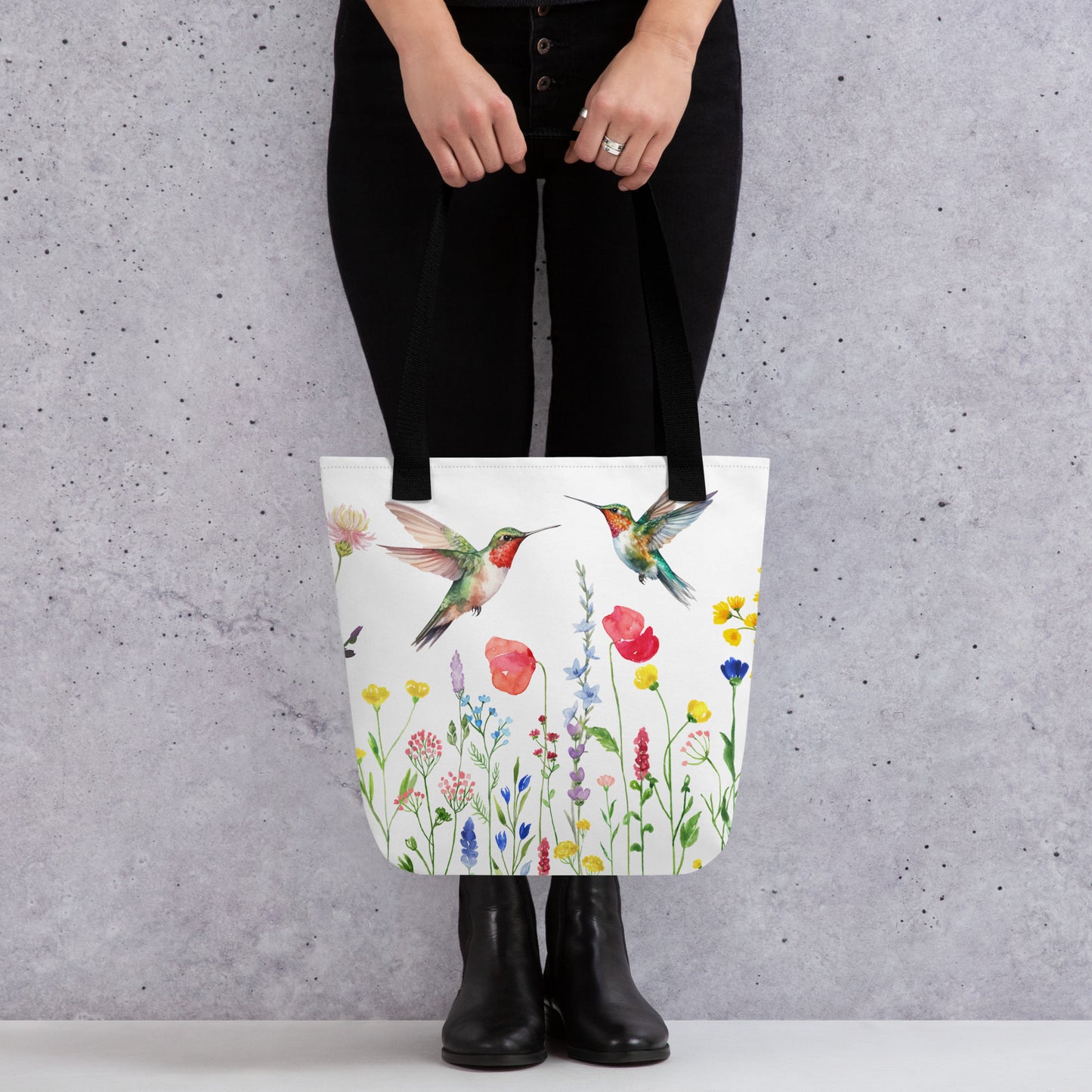 Floral Harmony (Tote bag)