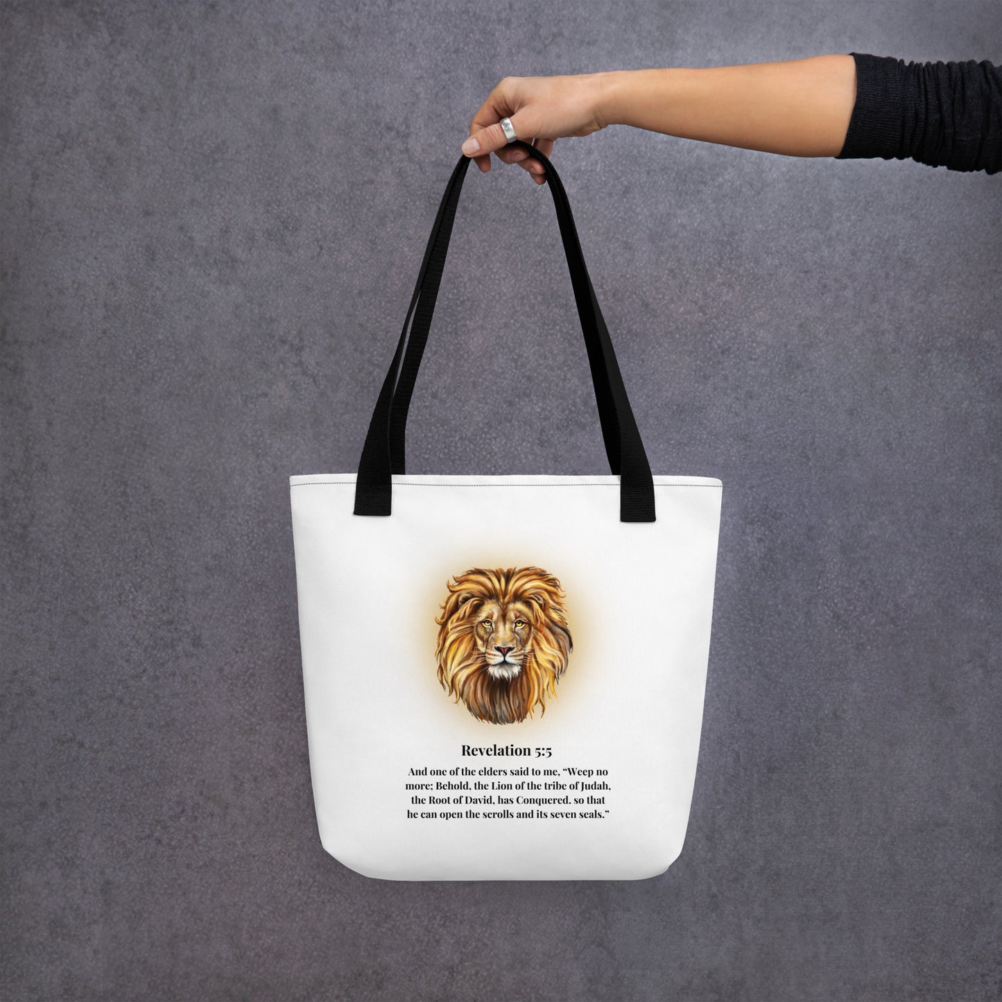 Revelation 5:5 (Tote bag)