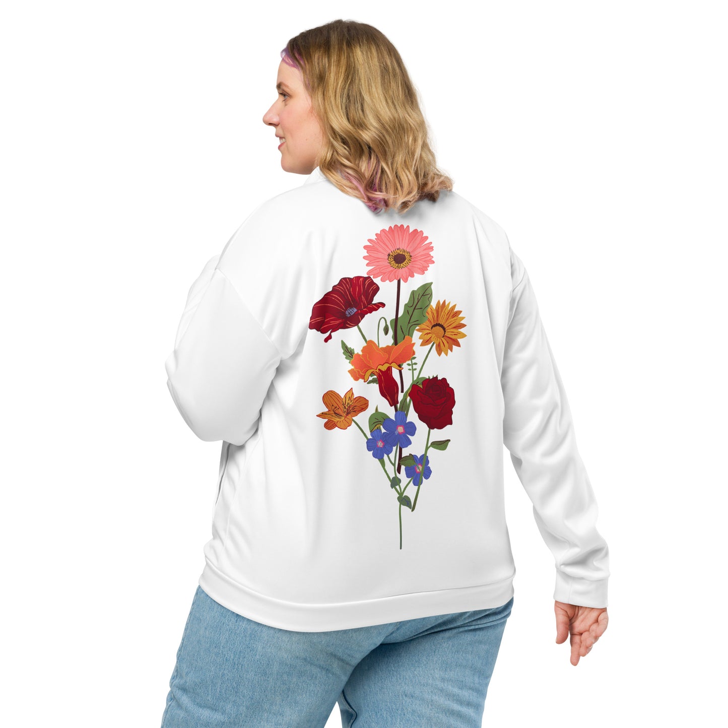 Blooming Flowers (Bomber Jacket)