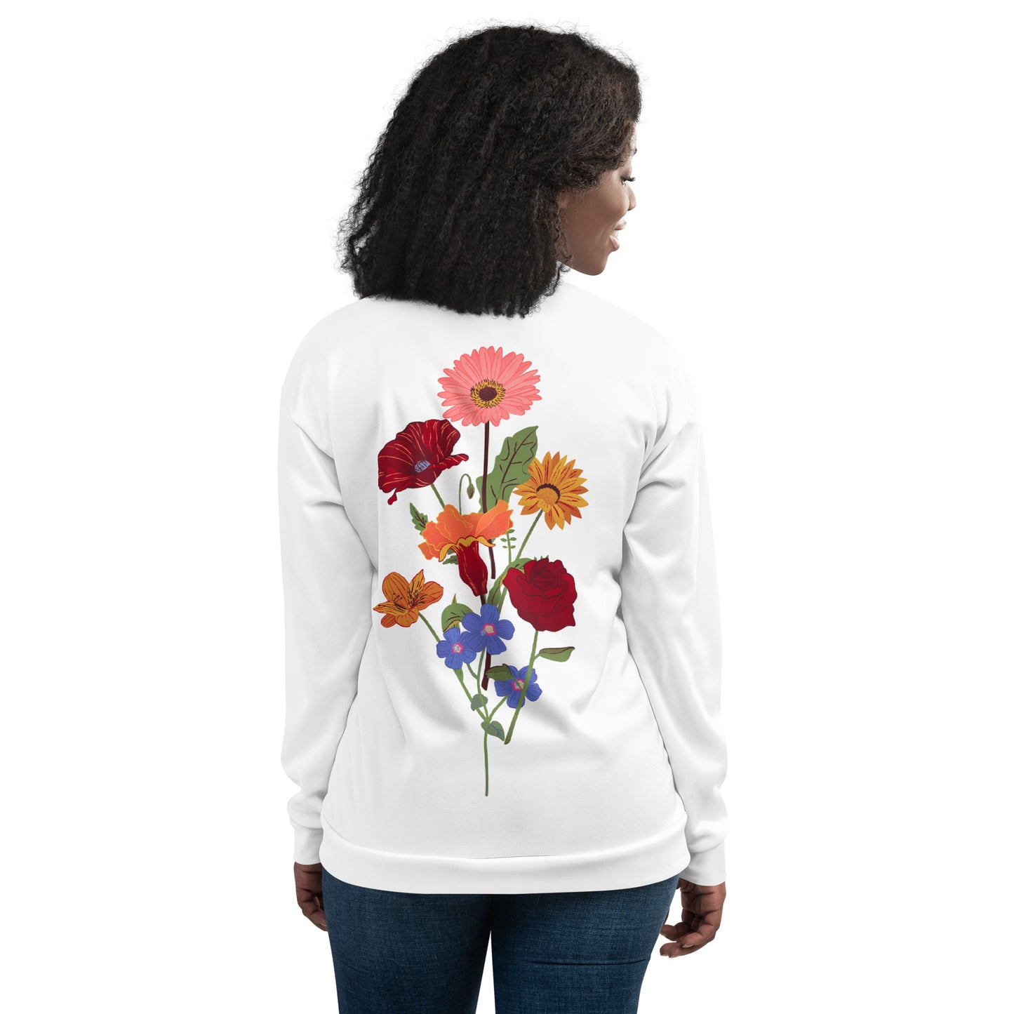 Blooming Flowers (Bomber Jacket)