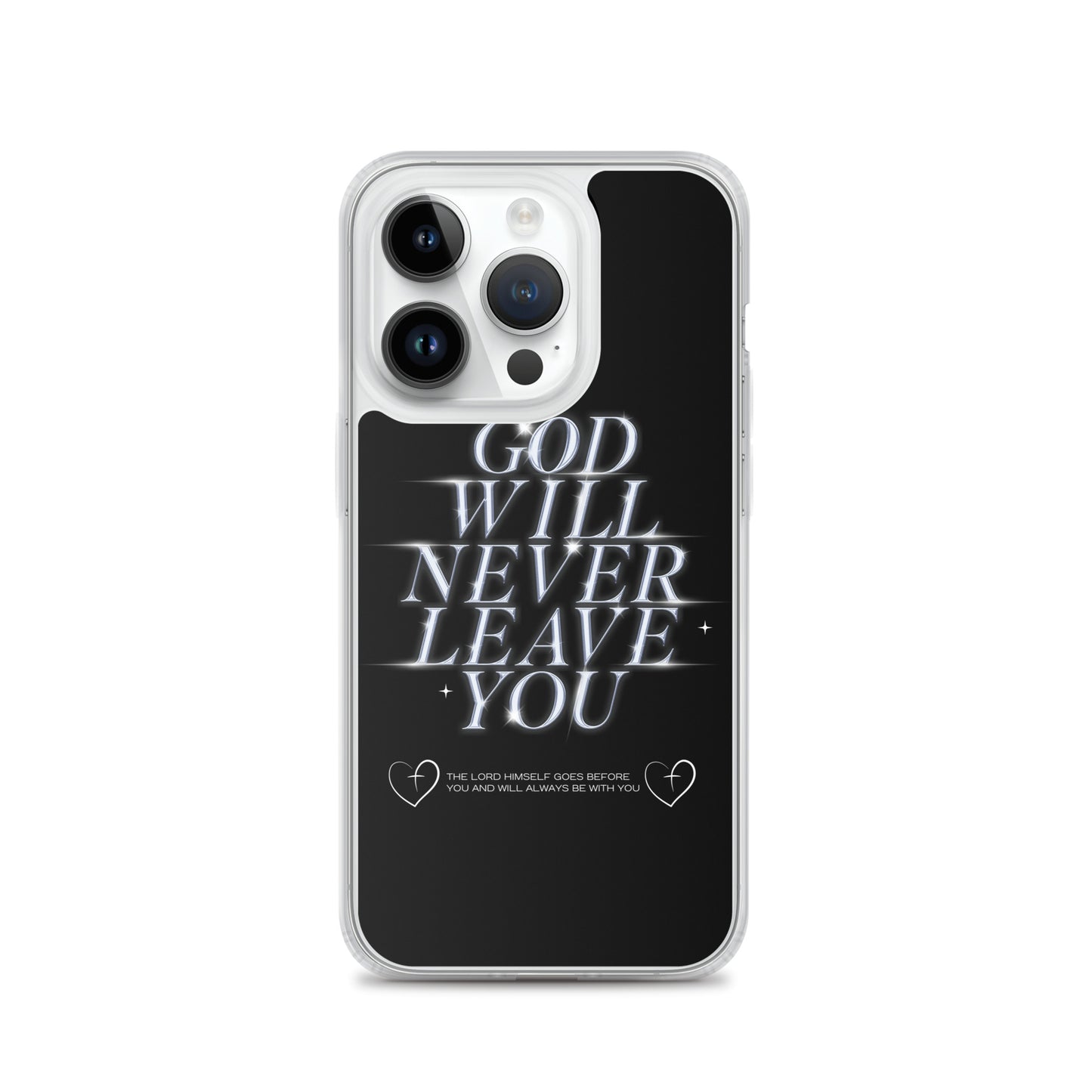 God Will Never Leave You (Clear Case for iPhone®)