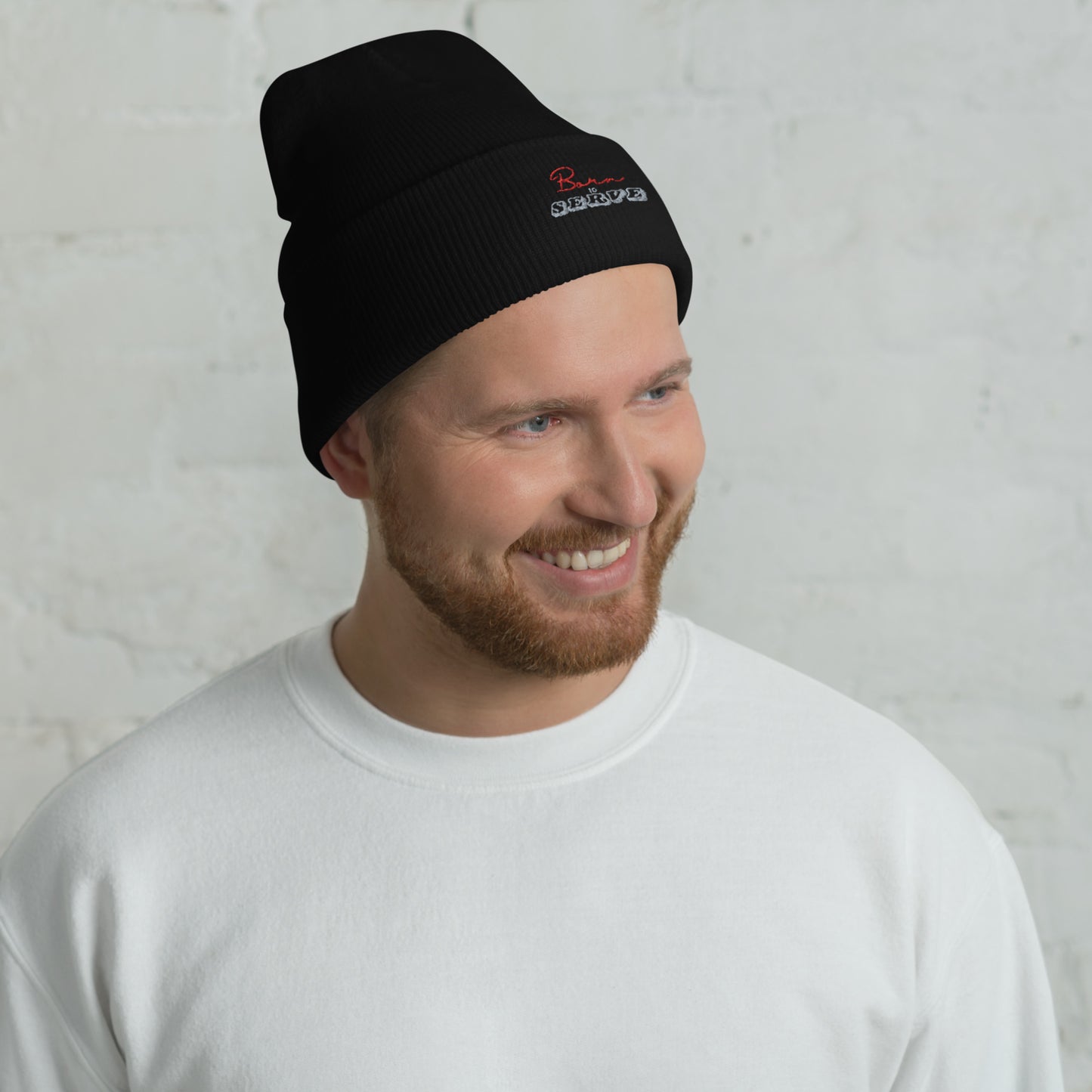 Born To Serve (Cuffed Beanie)