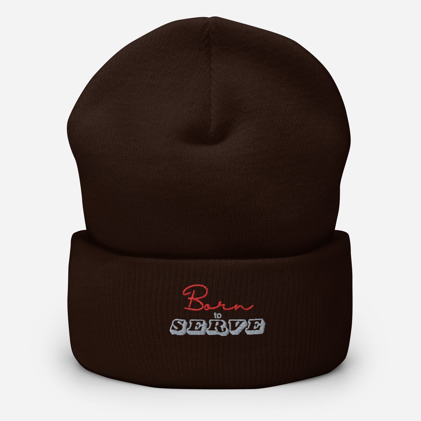 Born To Serve (Cuffed Beanie)