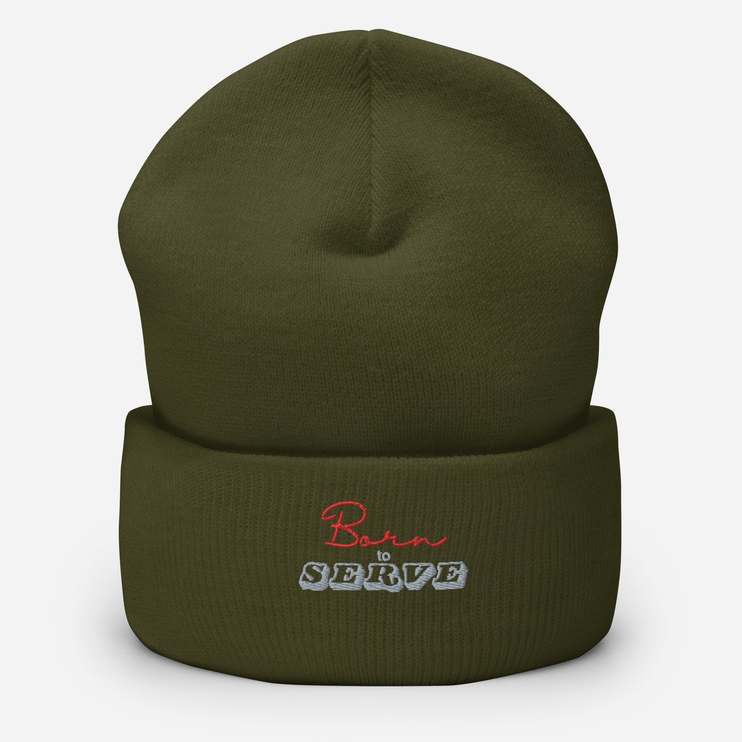 Born To Serve (Cuffed Beanie)