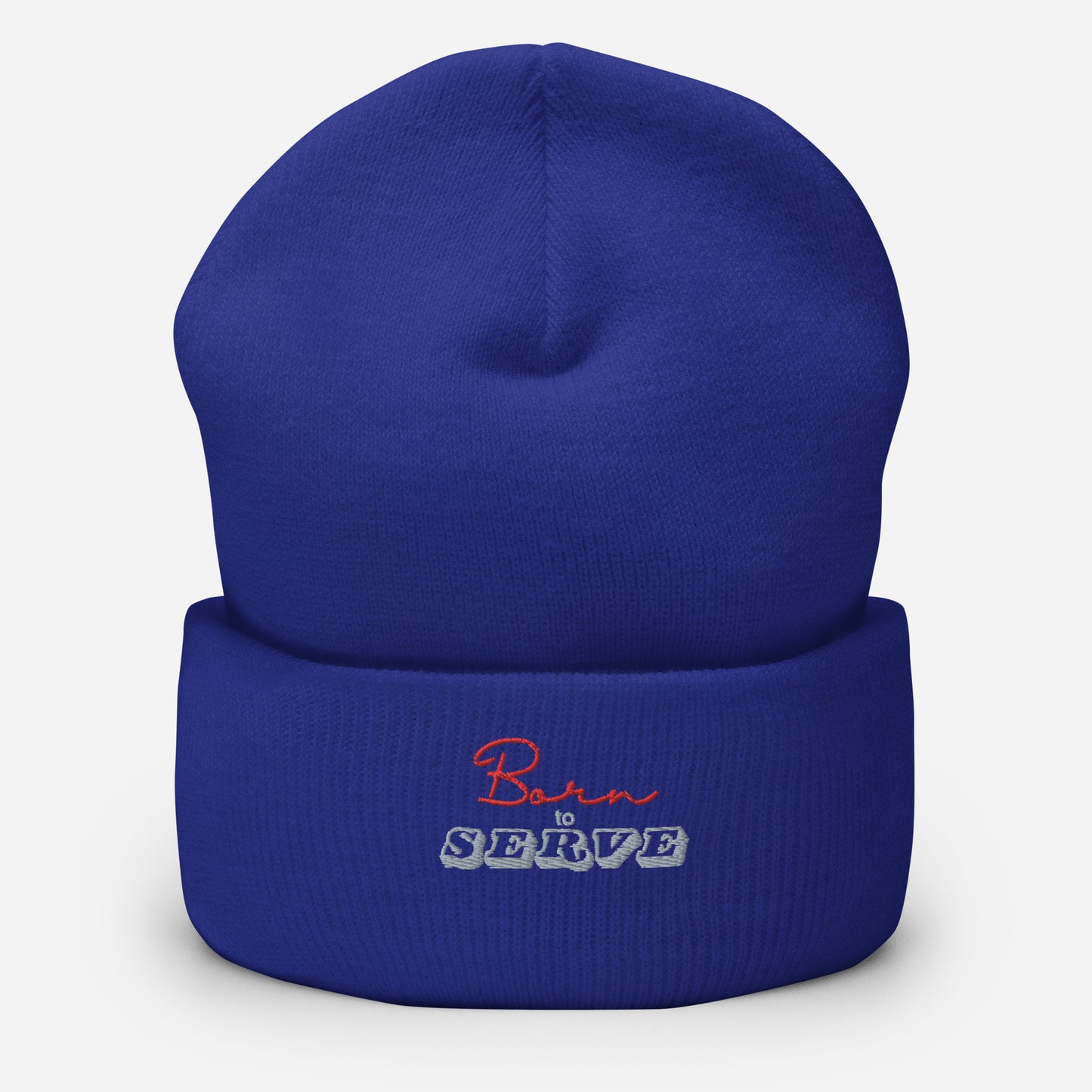 Born To Serve (Cuffed Beanie)