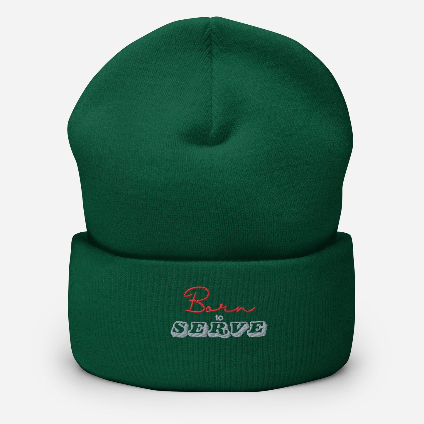 Born To Serve (Cuffed Beanie)