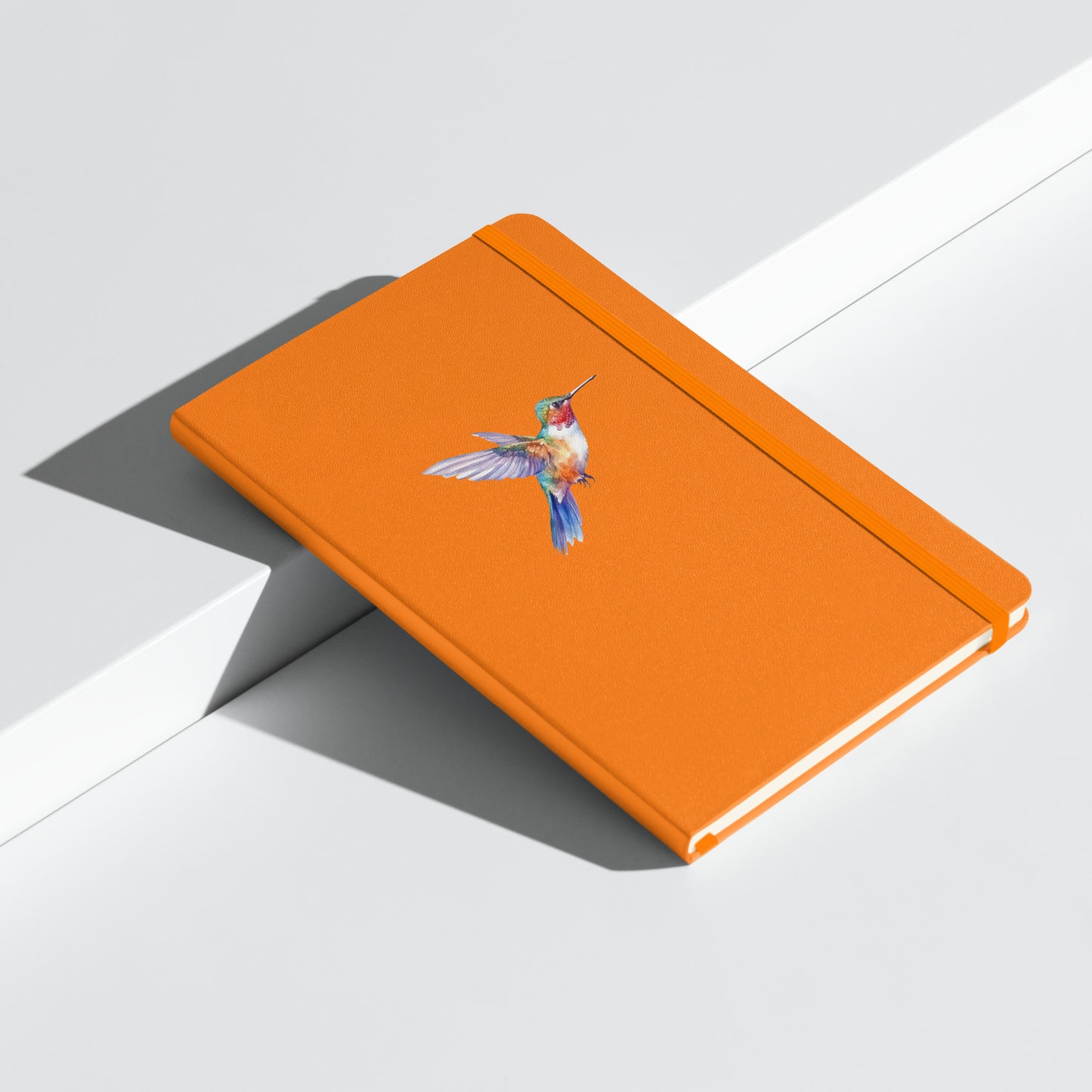 Vibrant Colorful Bird (Hardcover bound notebook)