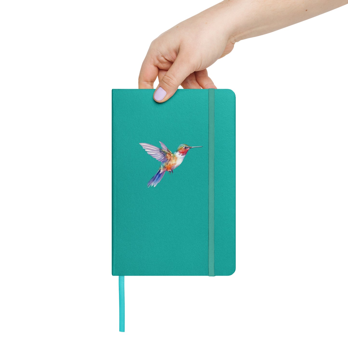 Vibrant Colorful Bird (Hardcover bound notebook)