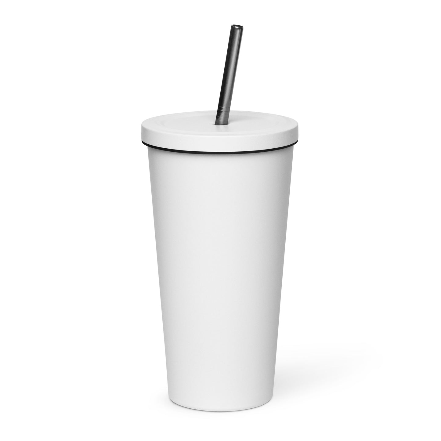 Flower (Insulated tumbler with a straw)