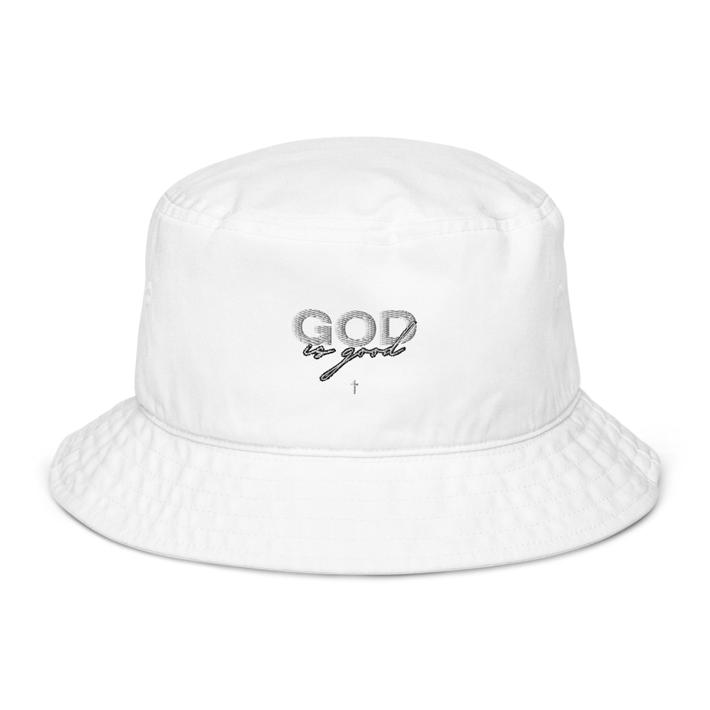 God Is Good (Organic bucket hat)
