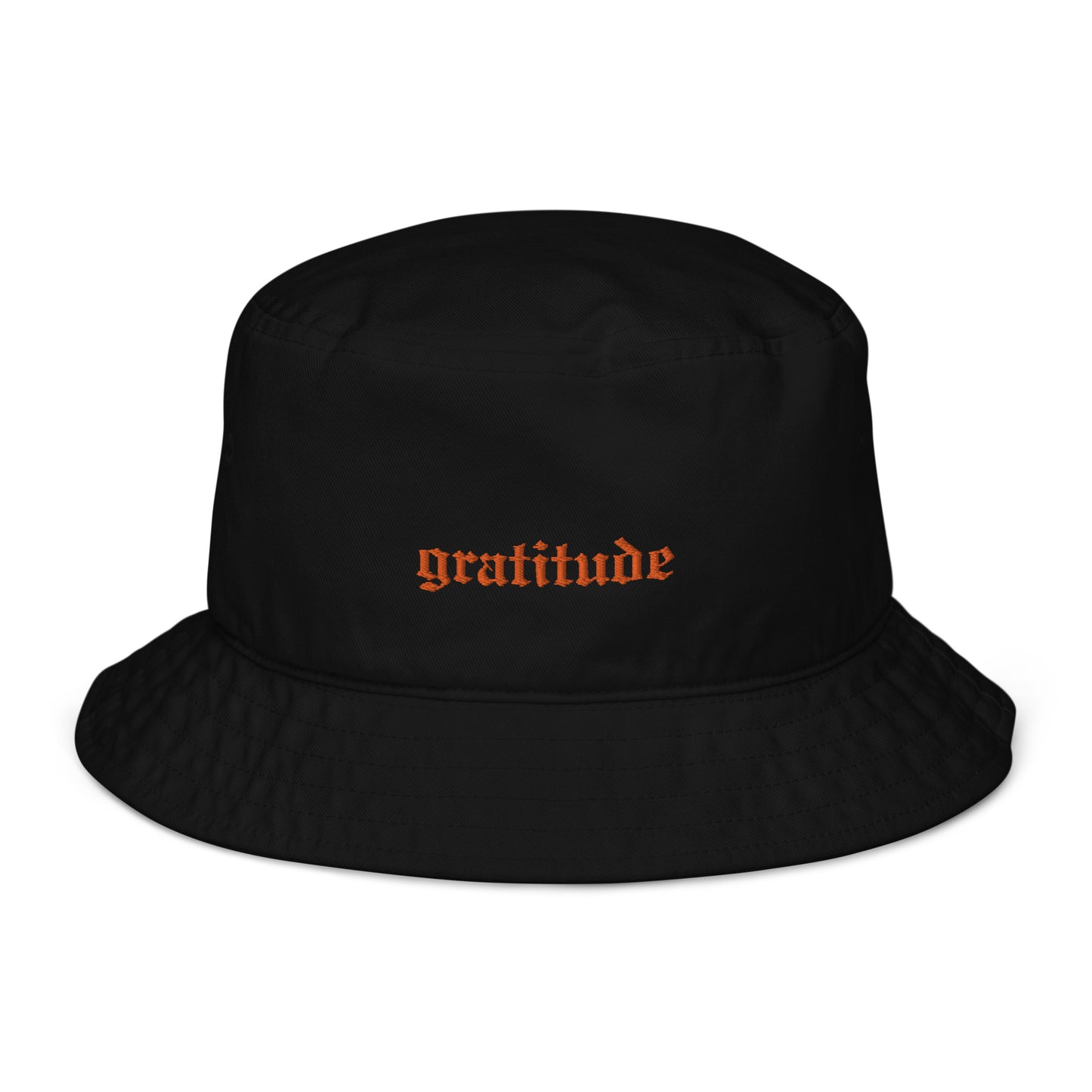 Gratitude (Organic bucket hat)