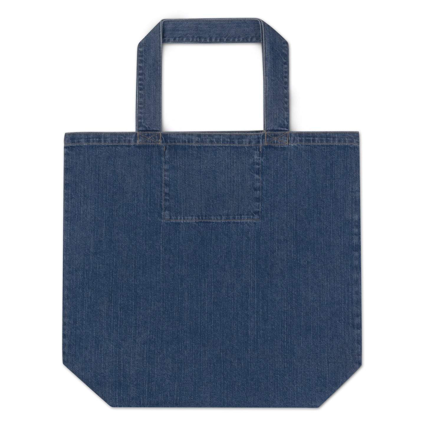 God Will Never Leave You (Organic denim tote bag)