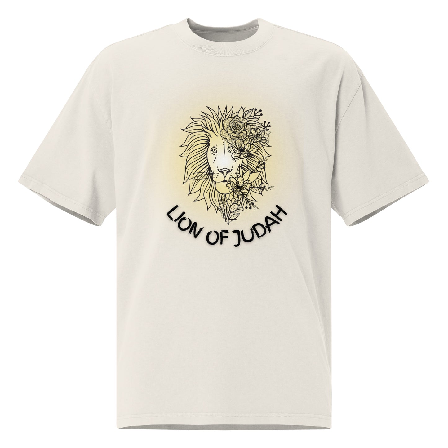 Lion Of Judah (Oversized faded t-shirt)