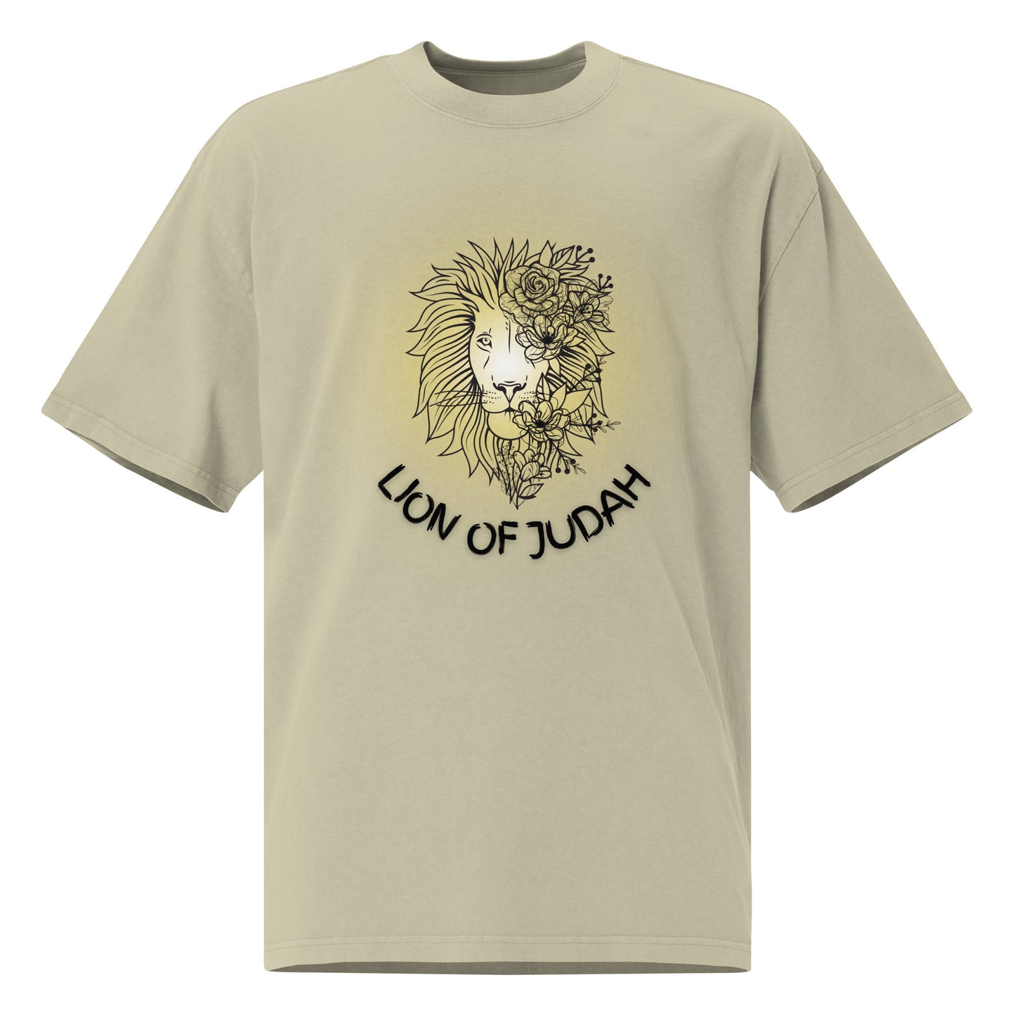 Lion Of Judah (Oversized faded t-shirt)
