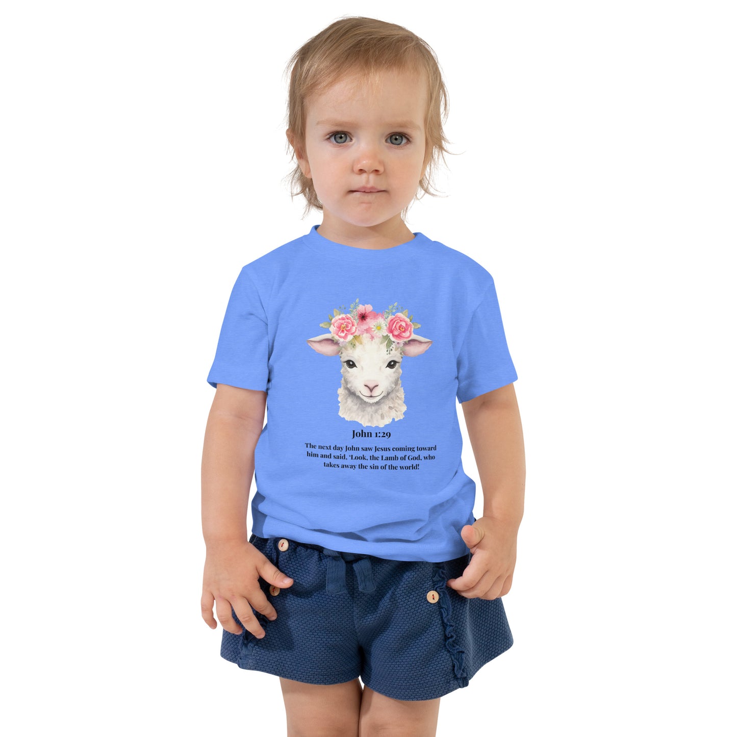 John 1:29 (Toddler Short Sleeve Tee)