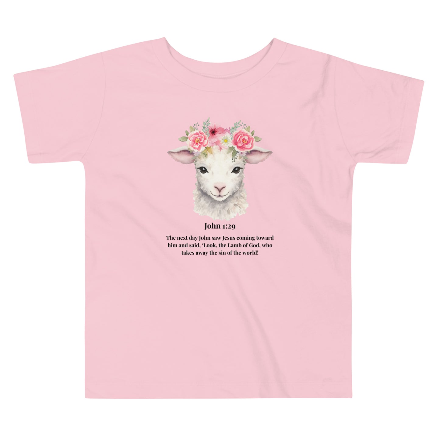 John 1:29 (Toddler Short Sleeve Tee)