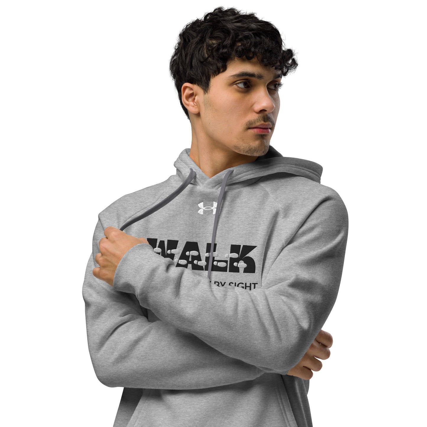 Walk By Faith. Not by Sight (Under Armour® hoodie)