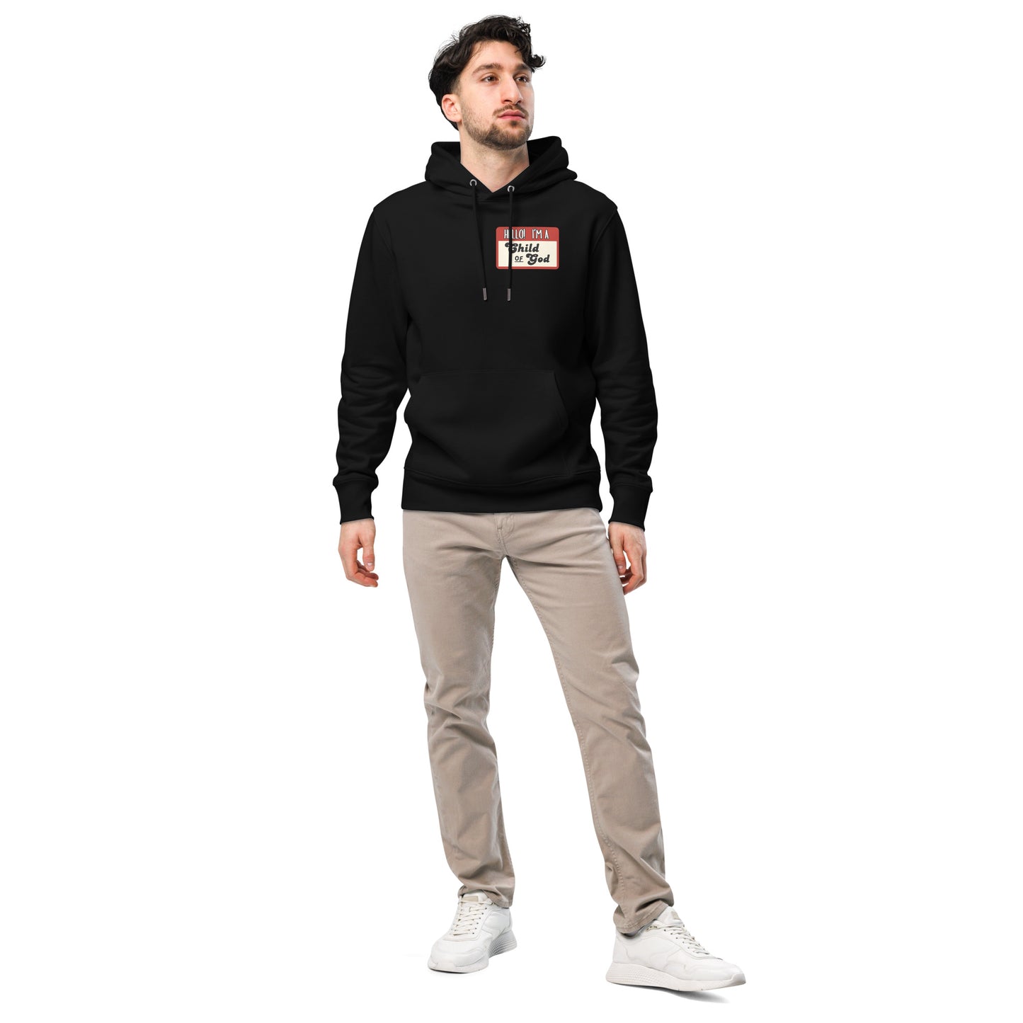 Hello I'm a Child of God (Essential eco hoodie)