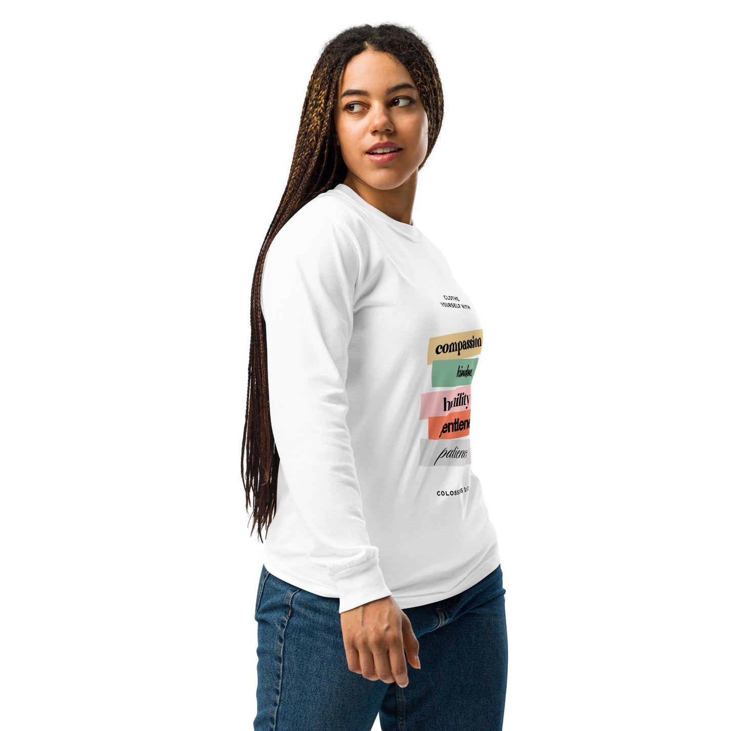 Clothe yourself with (Garment-dyed heavyweight long-sleeve shirt)