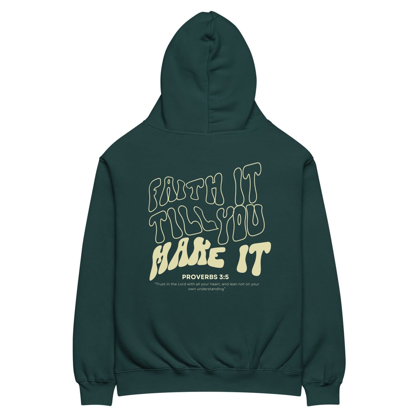Proverbss 3:5 Oversized Hoodie