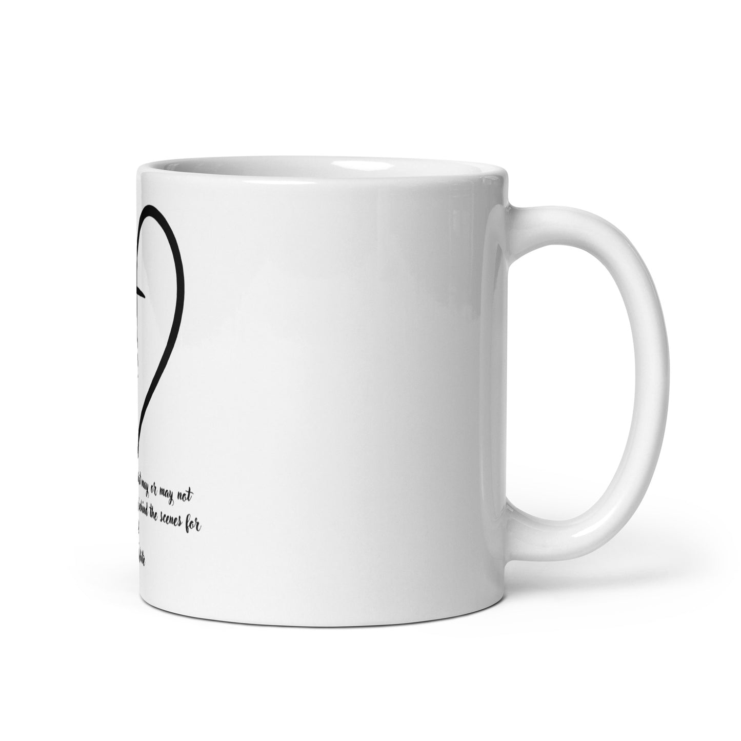 Uplifting Faith (White glossy mug)