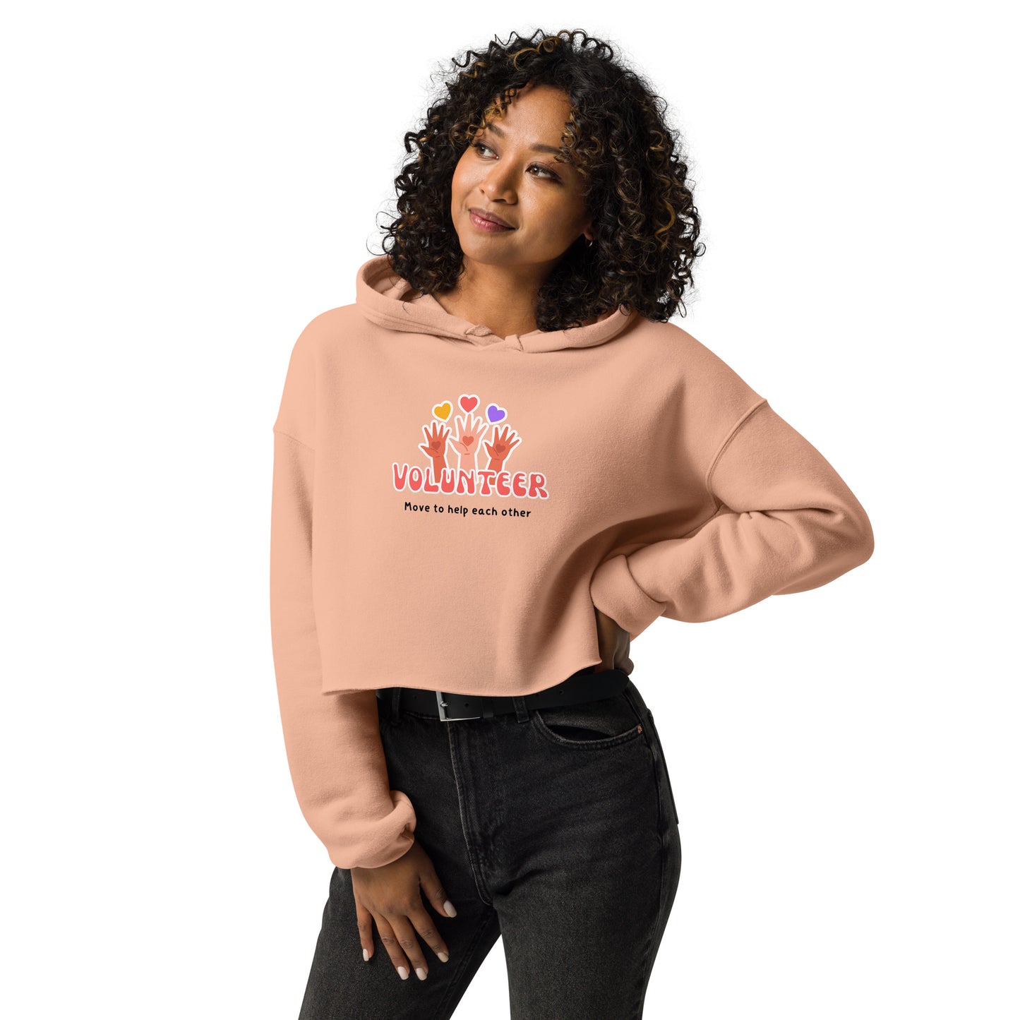 Volunteer (Crop Hoodie)