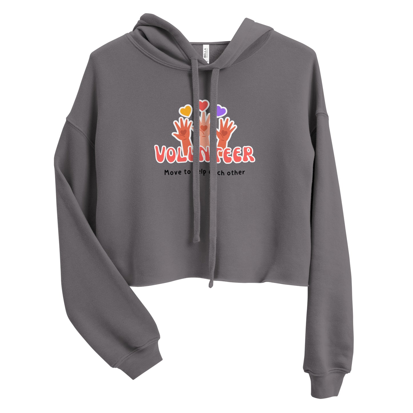Volunteer (Crop Hoodie)