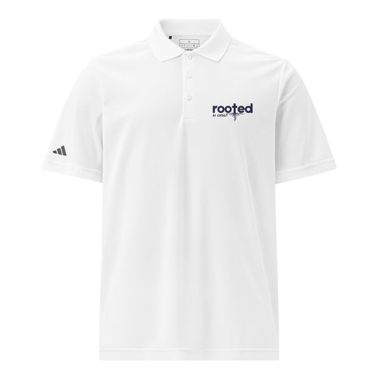 Rooted In Christ (adidas sport polo)