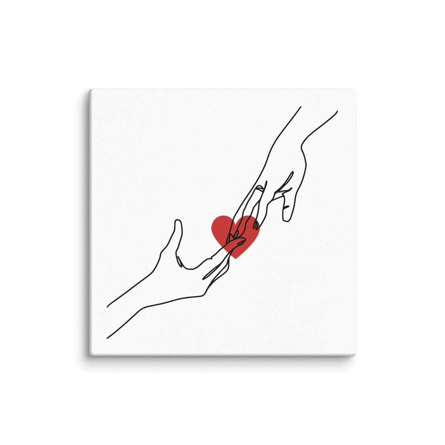 Holding hands (Canvas)