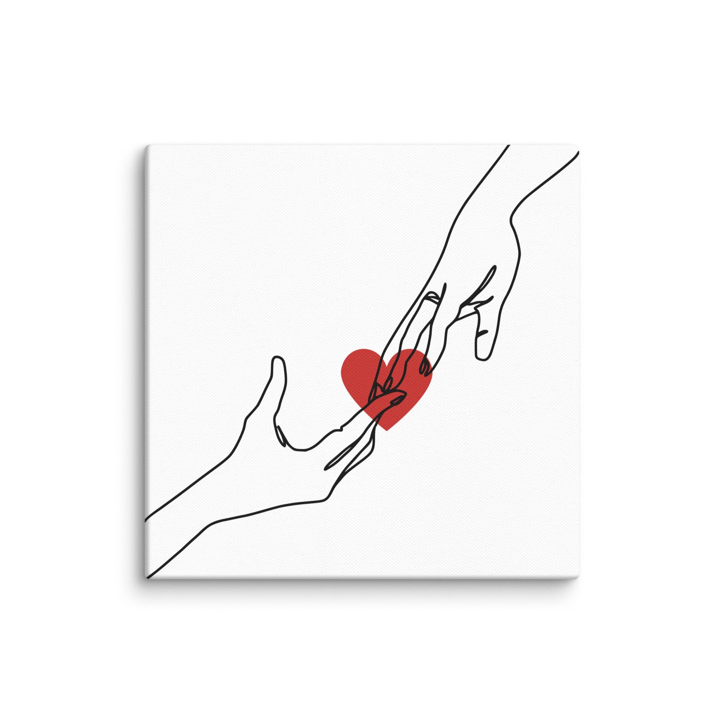 Holding hands (Canvas)