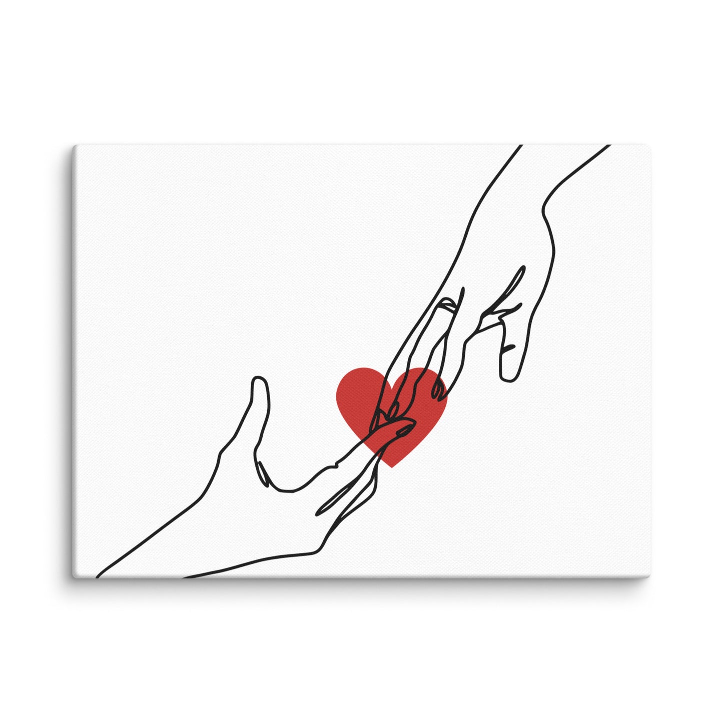 Holding hands (Canvas)