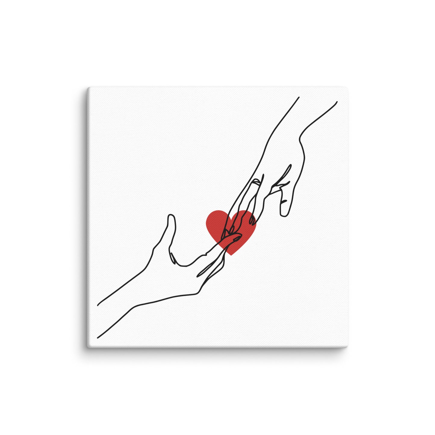 Holding hands (Canvas)