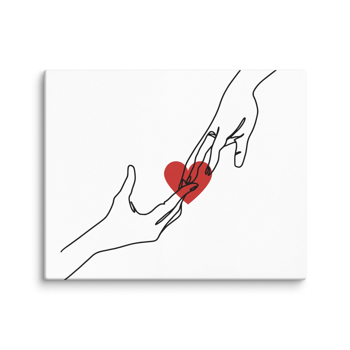 Holding hands (Canvas)