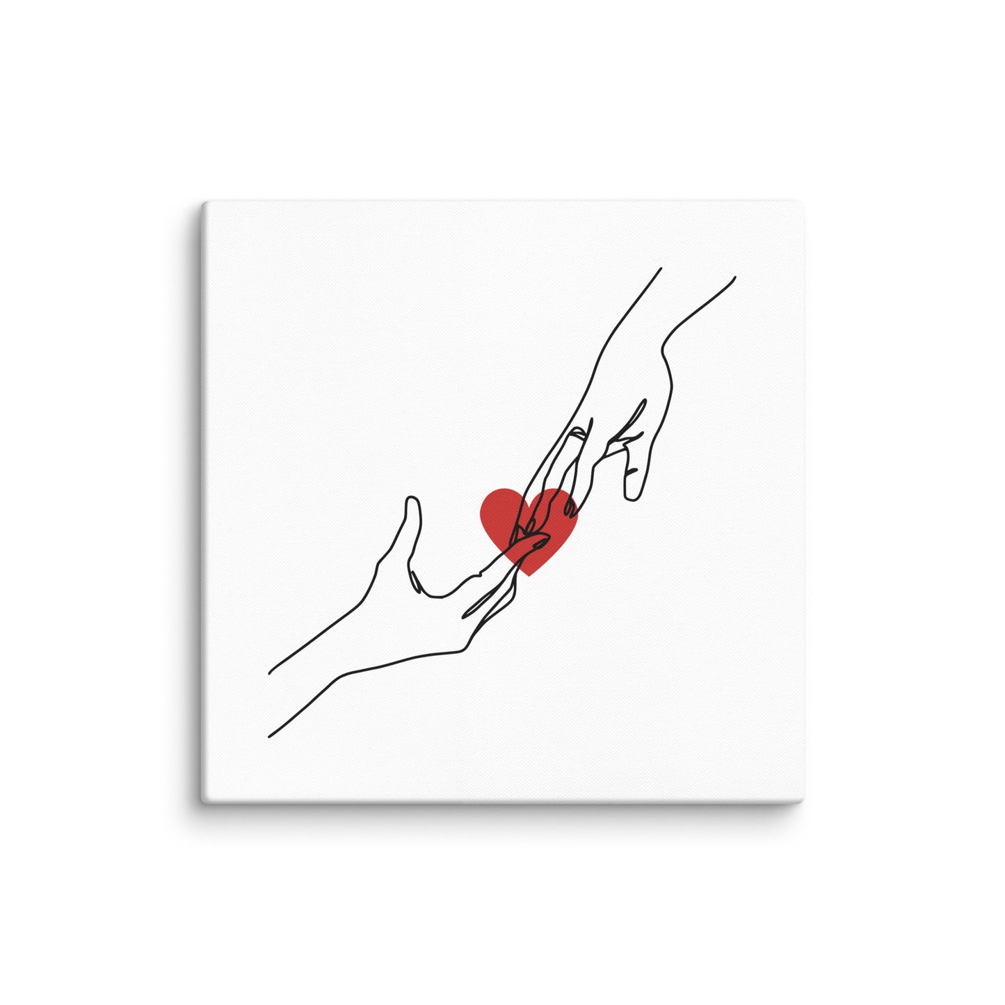 Holding hands (Canvas)