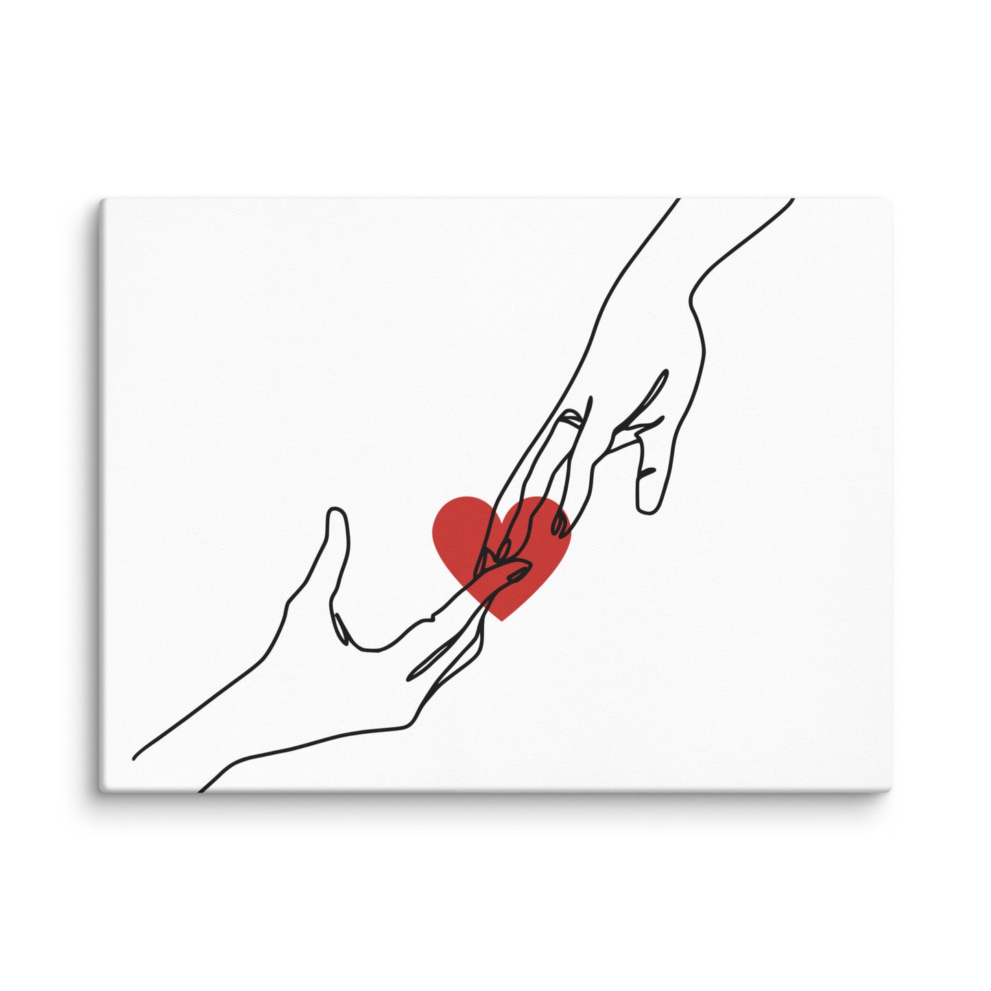 Holding hands (Canvas)