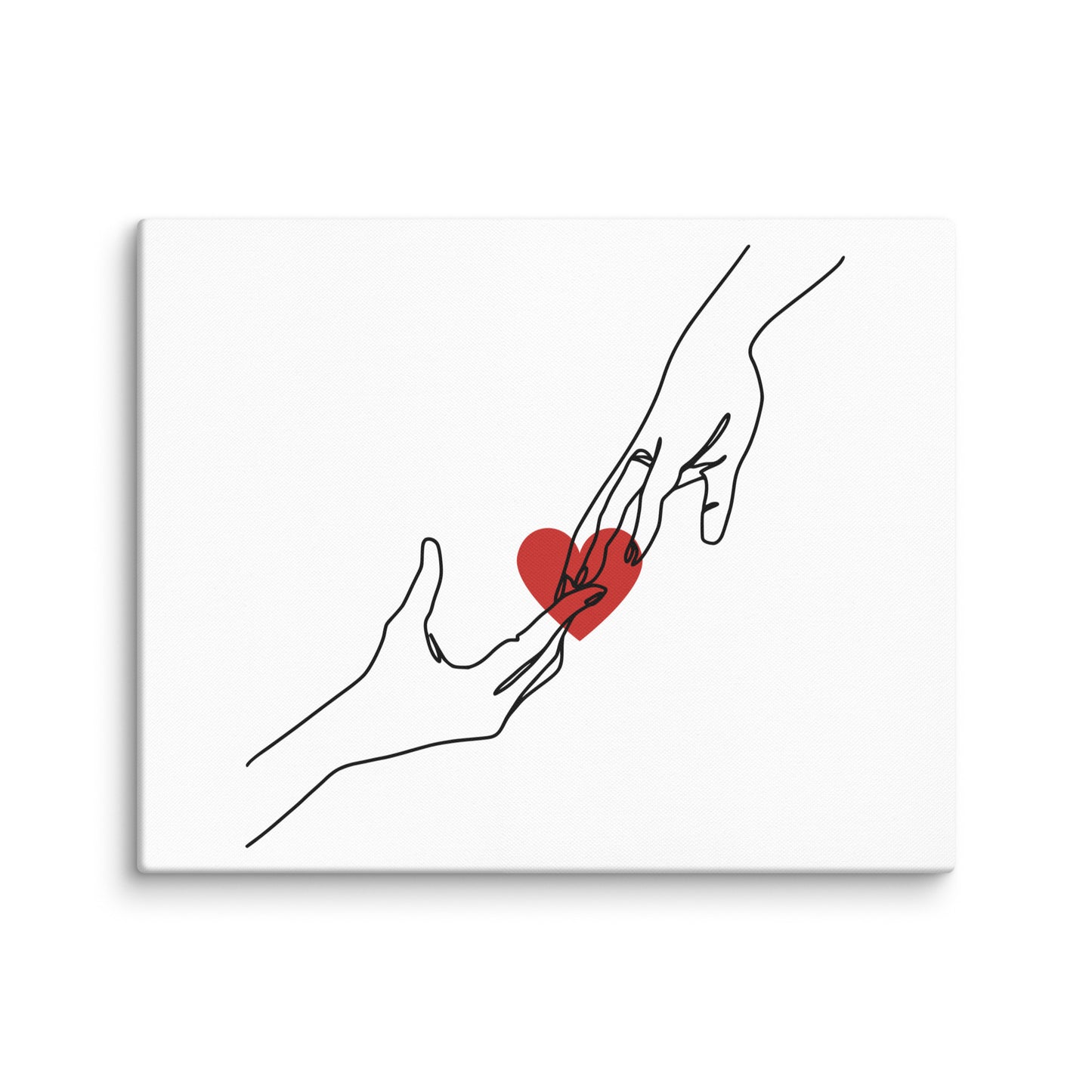 Holding hands (Canvas)