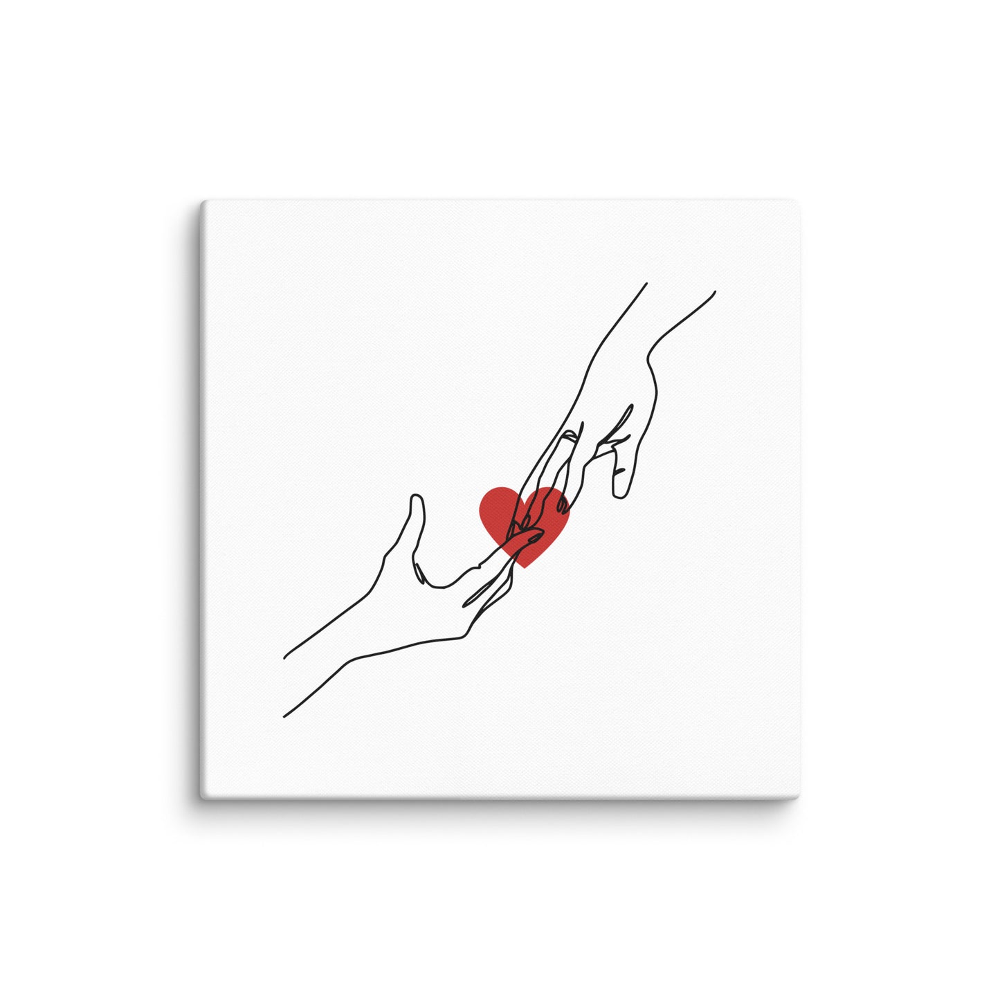 Holding hands (Canvas)