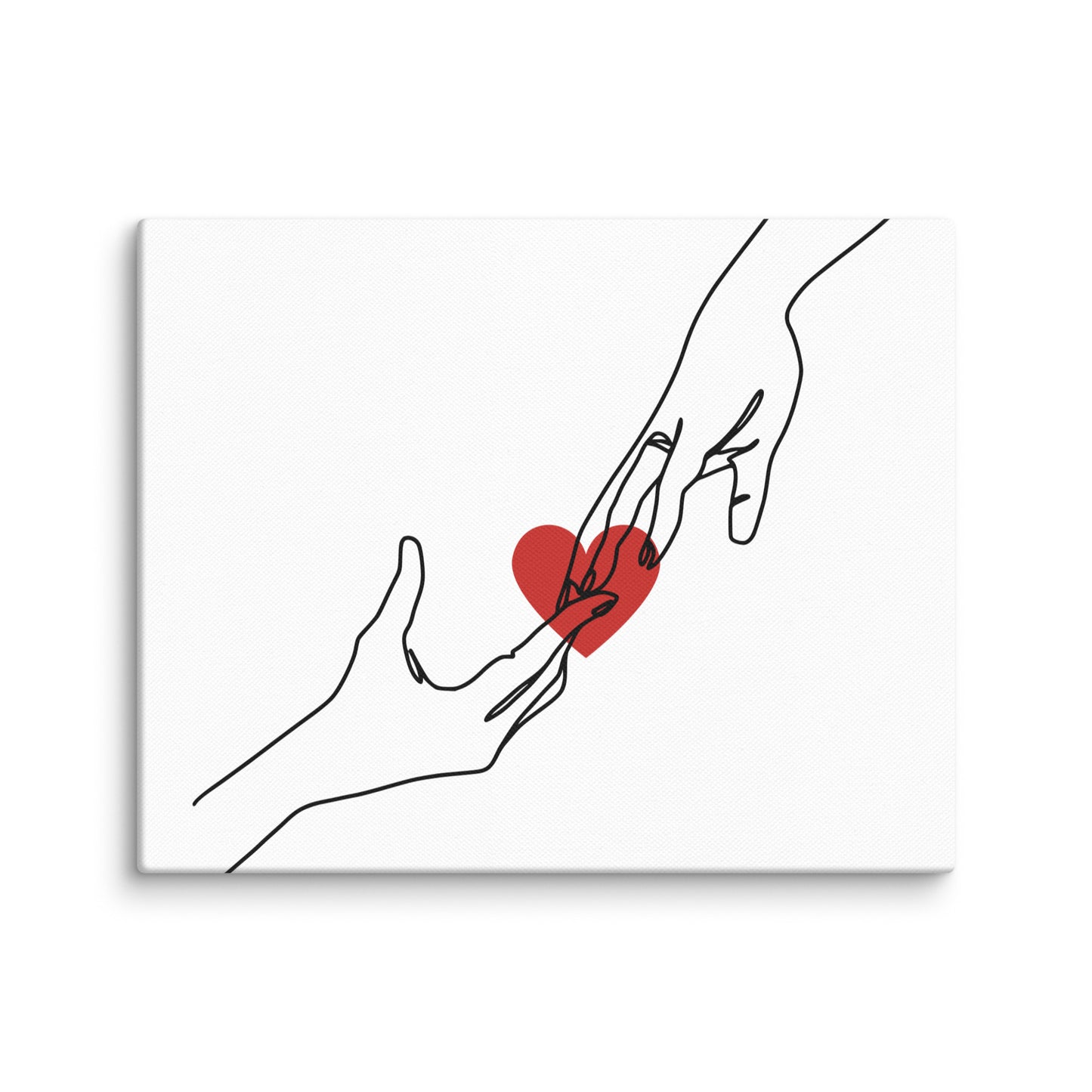 Holding hands (Canvas)