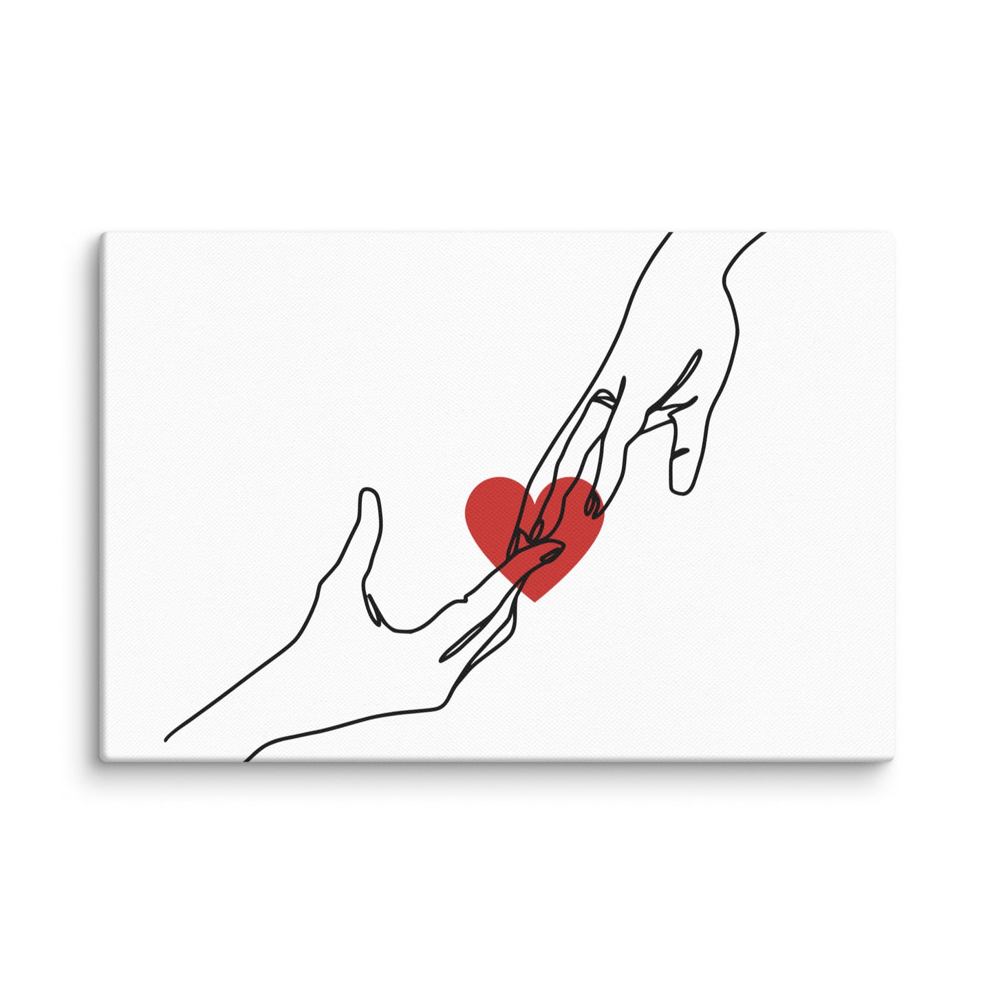 Holding hands (Canvas)