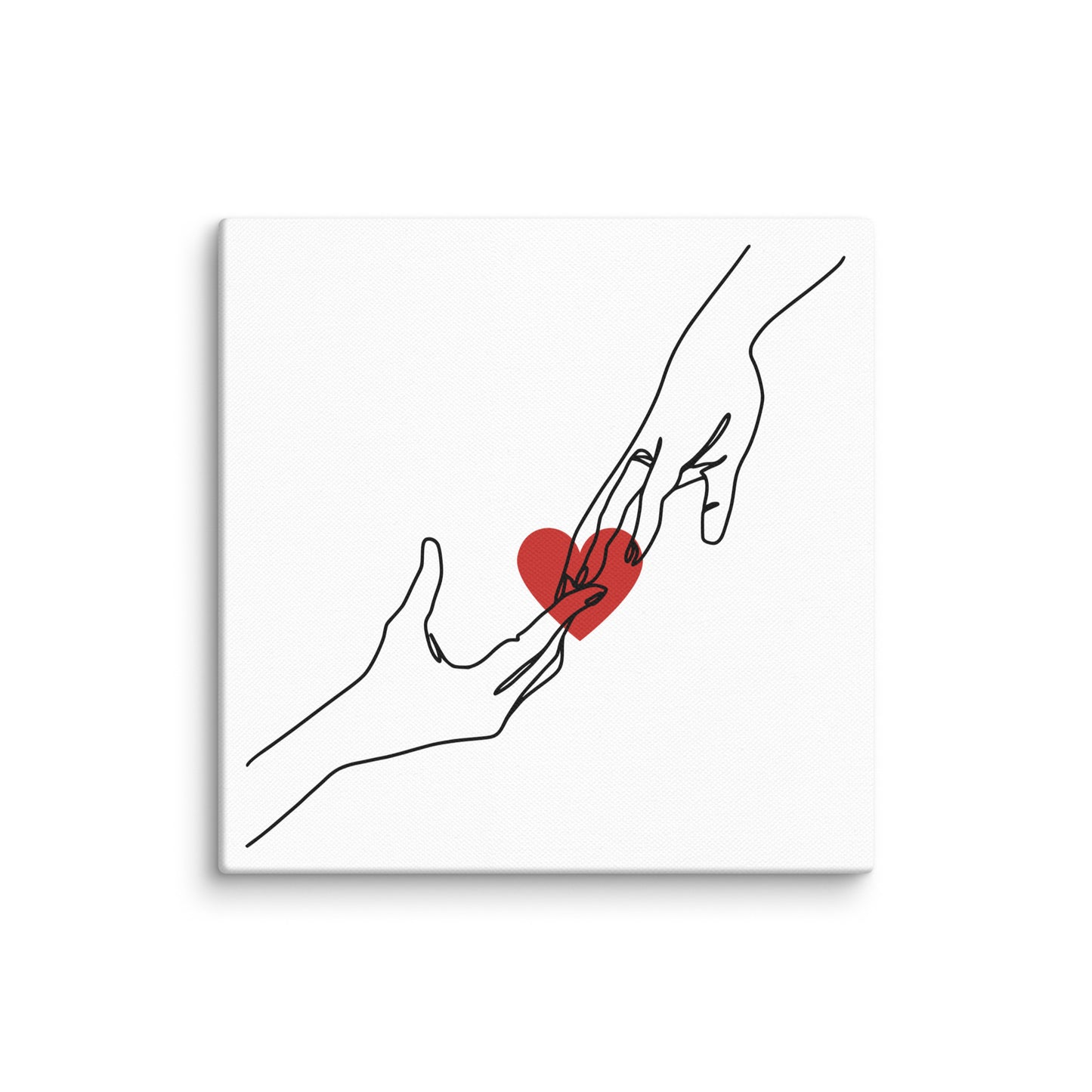 Holding hands (Canvas)