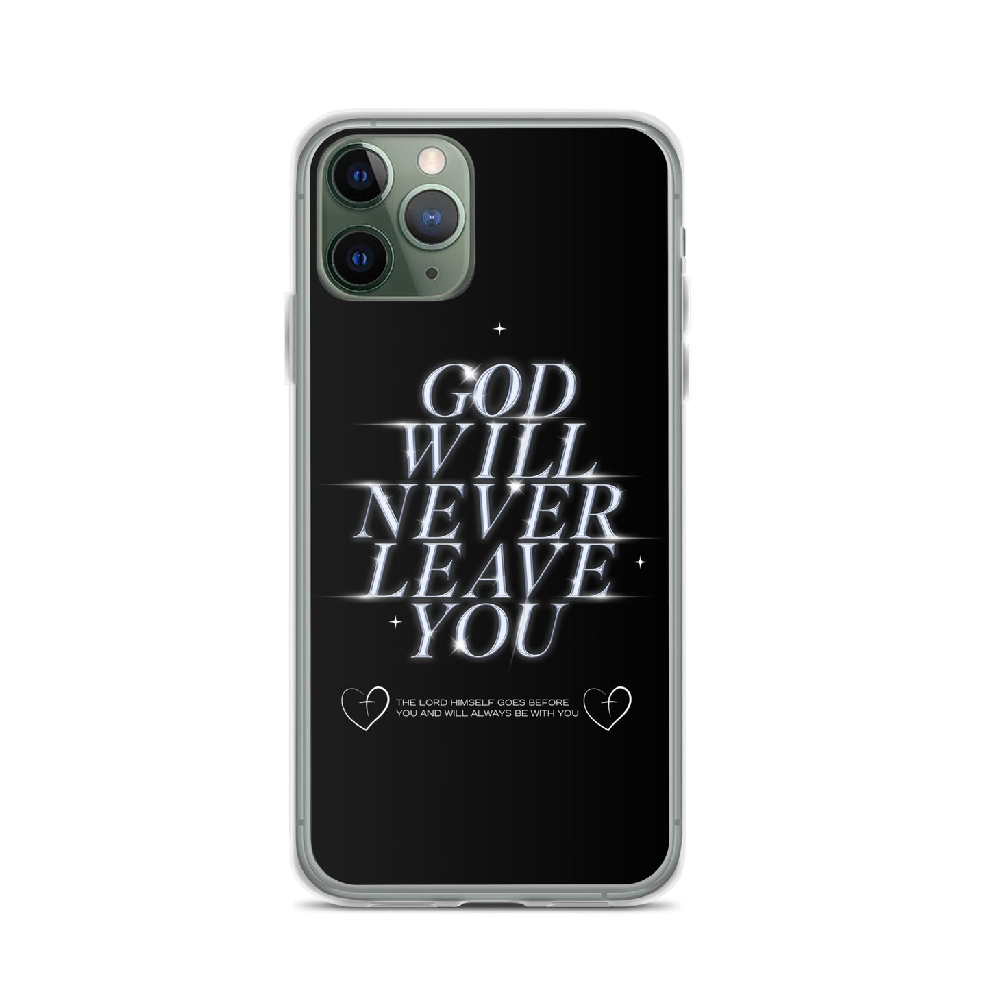 God Will Never Leave You (Clear Case for iPhone®)
