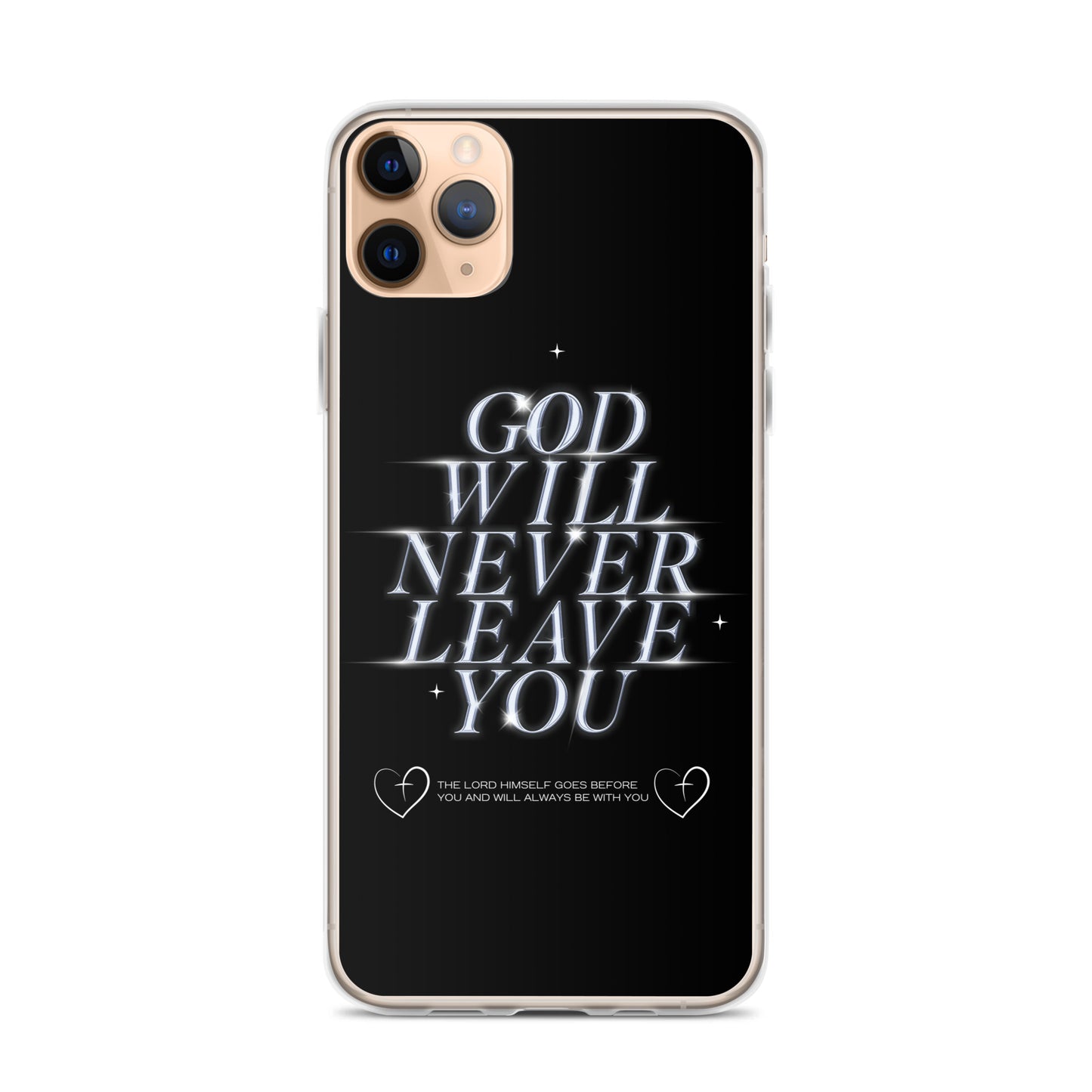 God Will Never Leave You (Clear Case for iPhone®)