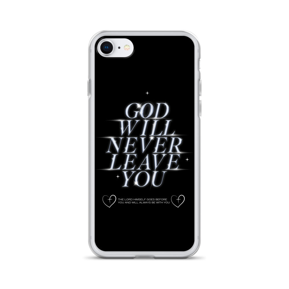 God Will Never Leave You (Clear Case for iPhone®)