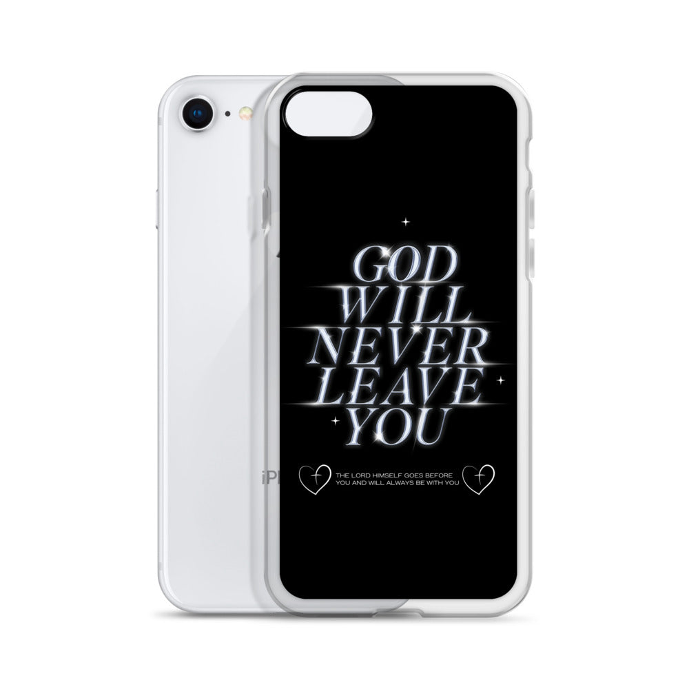 God Will Never Leave You (Clear Case for iPhone®)