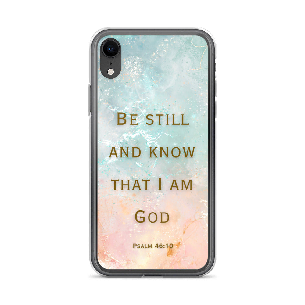 Be Still and Know that I Am God (Clear Case for iPhone®)