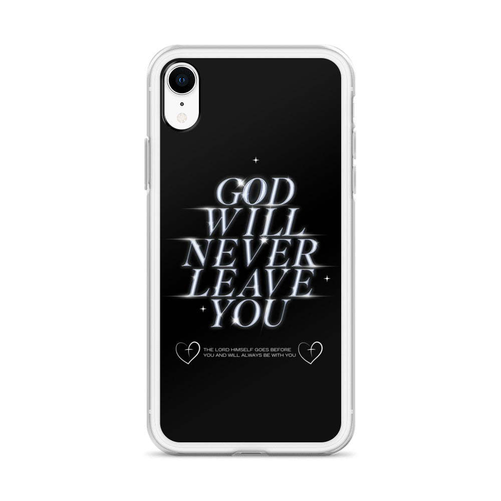 God Will Never Leave You (Clear Case for iPhone®)