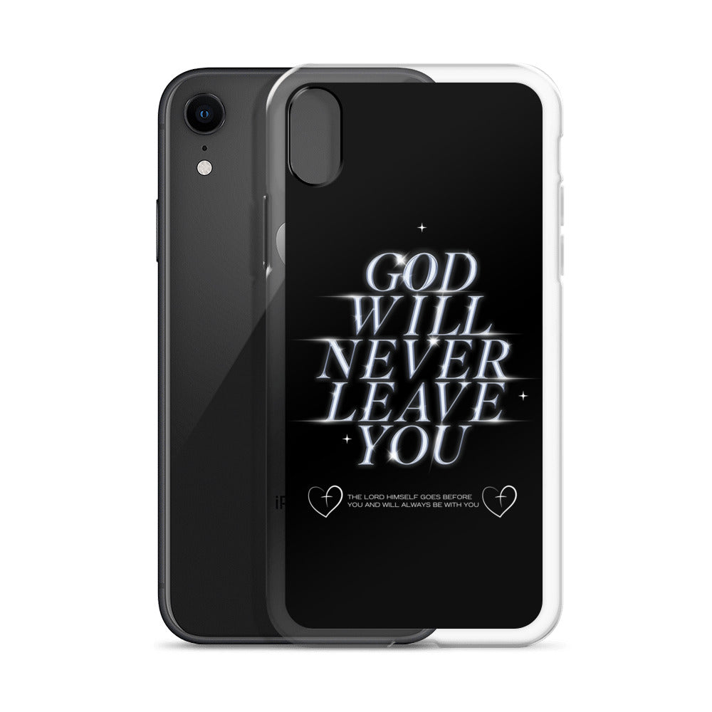 God Will Never Leave You (Clear Case for iPhone®)