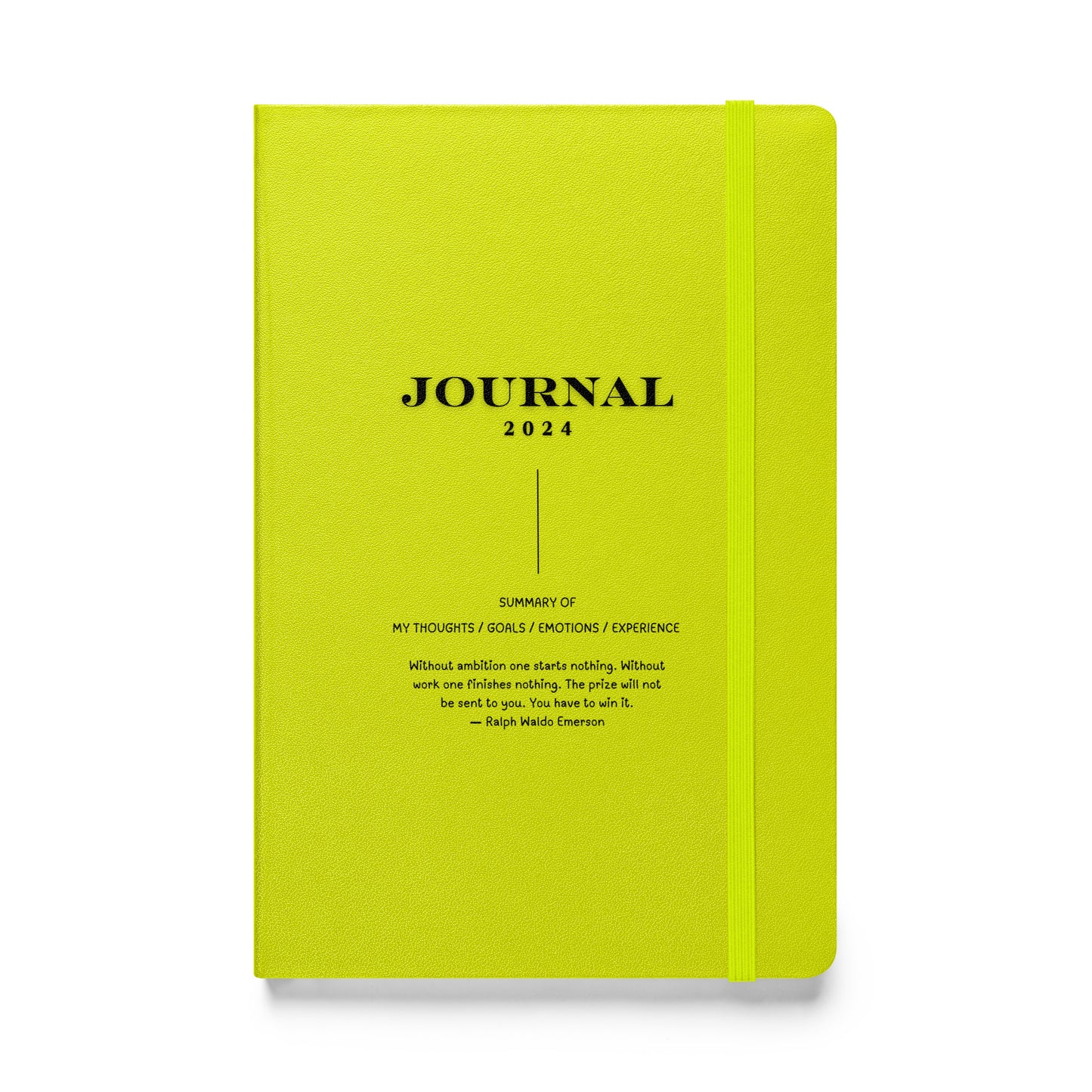 Journal 2024 (Hardcover bound notebook)