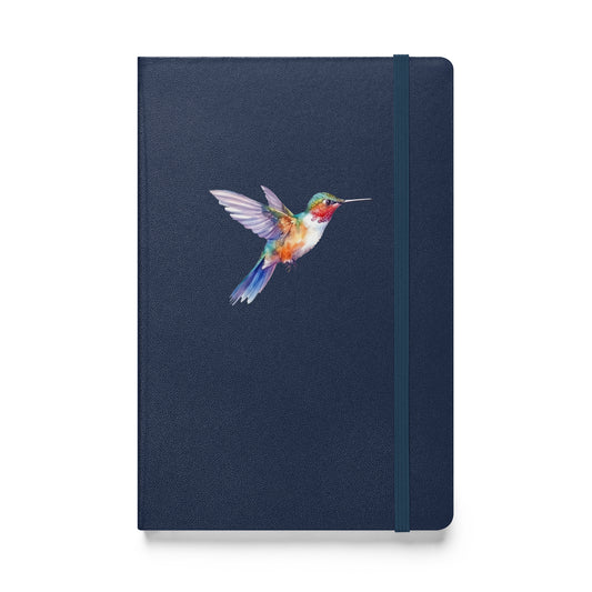 Vibrant Colorful Bird (Hardcover bound notebook)