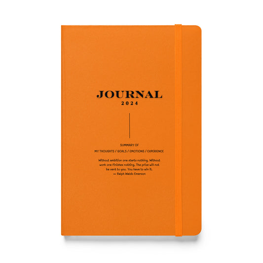 Journal 2024 (Hardcover bound notebook)